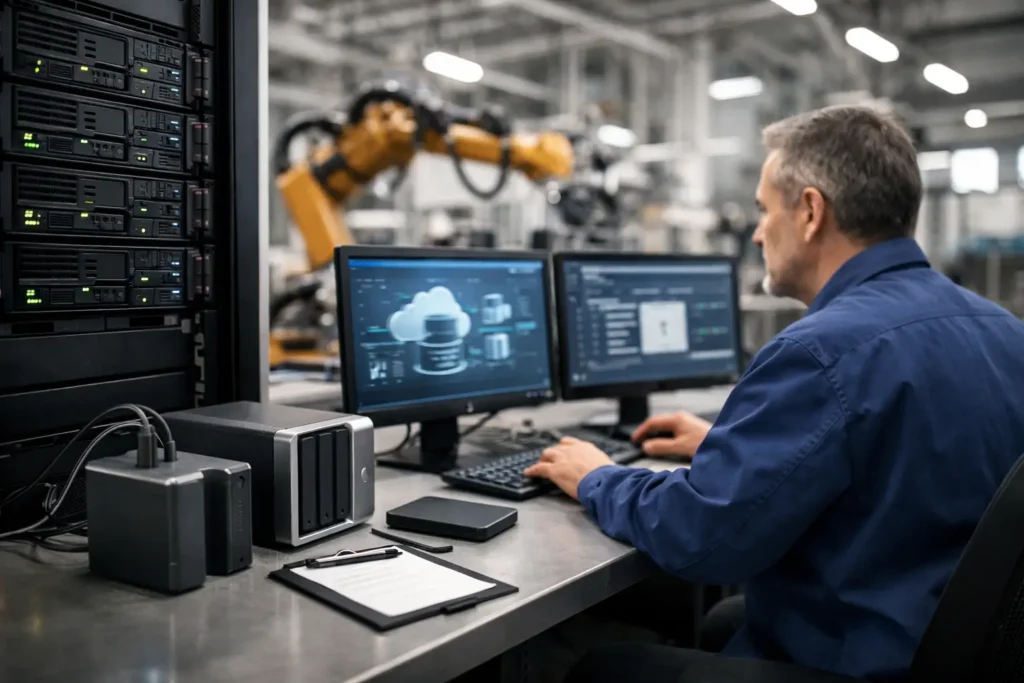 Backup Solutions for Manufacturers That Prevent Downtime