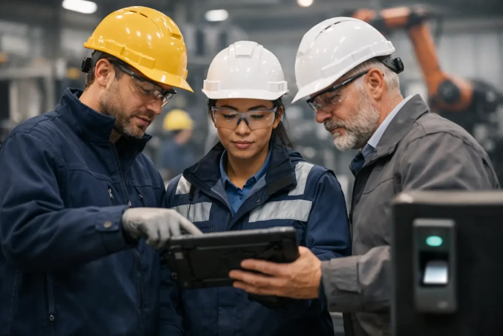 Shared Device Security for Factory Teams