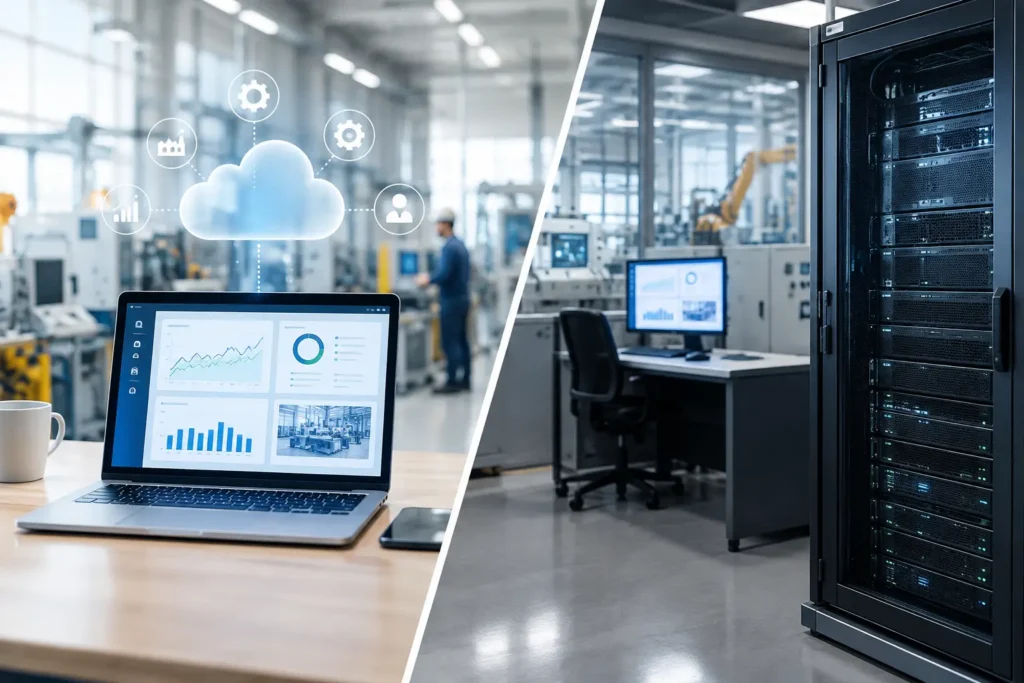 Cloud ERP Versus On-Premise for Manufacturers